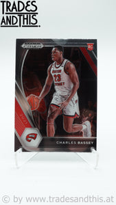 2021-22 Panini Prizm Draft Picks Charles Bassey #45 RC