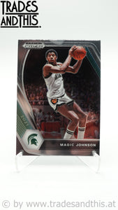 2021-22 Panini Prizm Draft Picks Magic Johnson #86