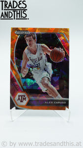 2021-22 Panini Prizm Draft Picks Orange Ice Prizm Alex Caruso #76