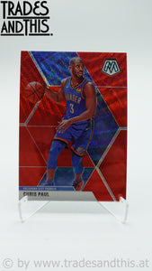 2019-20 Panini Mosaic Red Wave Prizm Chris Paul #143