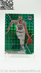 2019-20 Panini Mosaic Green Prizm Gordon Hayward #119