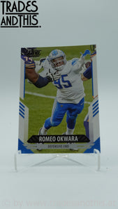 2021 Score Romeo Okwara #137