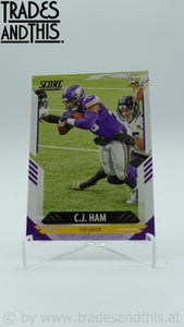 2021 Score C.J. Ham #153