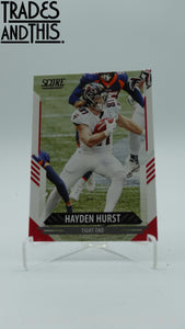 2021 Score Hayden Hurst #193