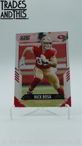 2021 Score Nick Bosa #263