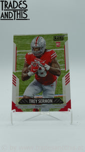 2021 Score Trey Sermon #313 RC