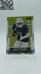 2021 Score Dazz Newsome #370 RC