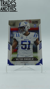 2021 Score Victor Dimukeje #397 RC