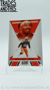 2021 Score Game Face Myles Garrett #GF8