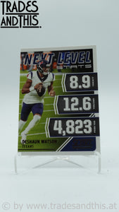 2021 Score Next Level Stats Deshaun Watson #NL8