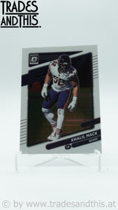 2021 Panini Donruss Optic Khalil Mack #80