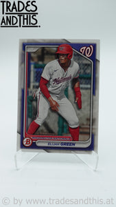 2024 Bowman Prospects Elijah Green #B-72