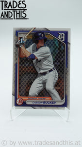 2024 Bowman Prospects Carson Rucker #BP-65