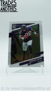 2021 Panini Donruss Optic Jordan Akins #103