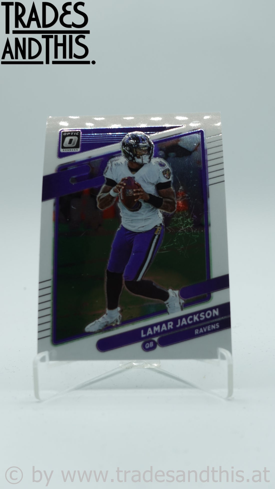 2021 Panini Donruss Optic Lamar Jackson #128