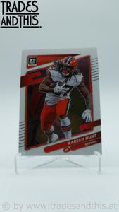2021 Panini Donruss Optic Kareem Hunt #142