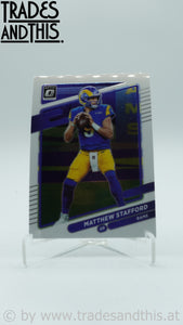 2021 Panini Donruss Optic Matthew Stafford #185