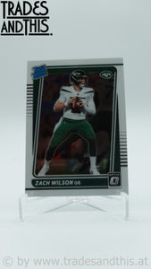 2021 Panini Donruss Optic Zach Wilson #202 RC