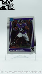 2021 Panini Donruss Optic Tyla Wallace #226 RC