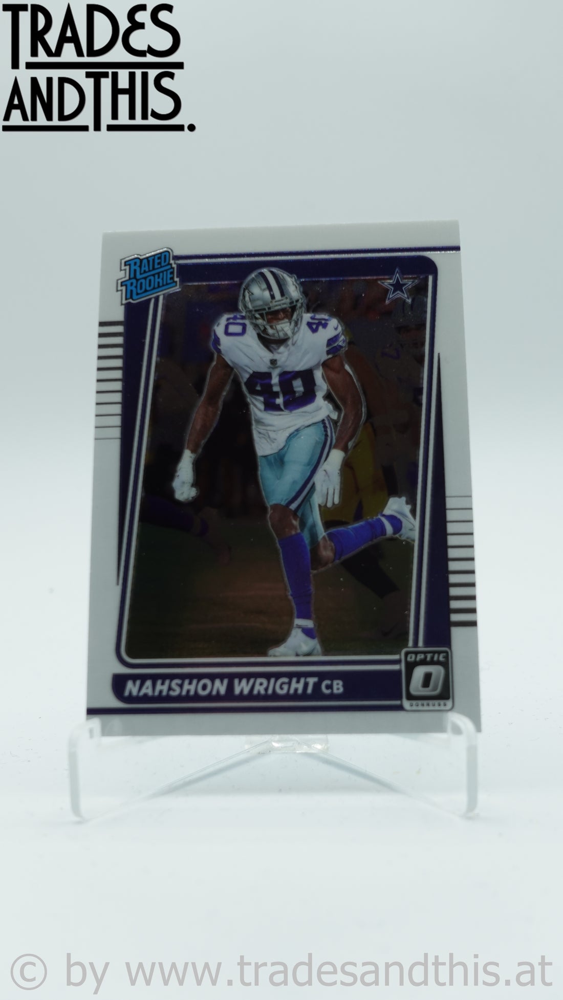 2021 Panini Donruss Optic Nashon Wright #285 RC