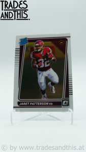 2021 Panini Donruss Optic Jaret Patterson #297 RC