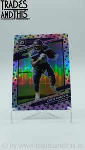 2021 Panini Donruss Optic Stars Prizm Chris Carson #198