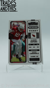 2022 Panini Contenders Season Ticket DeAndre Hopkins #3