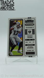 2022 Panini Contenders Season Ticket Davante Adams #67