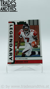 2022 Panini Contenders Legendary Contenders Emerald Michael Vick #LGD-MVI