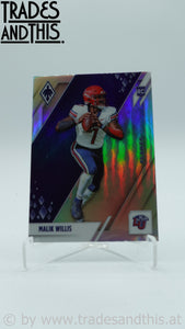 2022 Panini Chronicles Draft Picks Phoenix Silver Malik Willis #14 RC