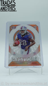 2022 Panini Illusions Mystique Orange James Cook #M-19 RC