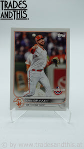 2022 Topps Opening Day Kris Bryant #10