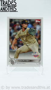 2022 Topps Opening Day Yu Darvish #18