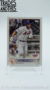 2022 Topps Opening Day Patrick Mazeika #19 RC