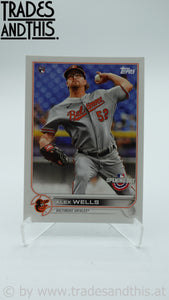 2022 Topps Opening Day Alex Wells #23 RC
