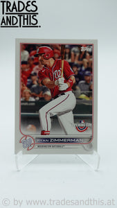 2022 Topps Opening Day Ryan Zimmerman #34