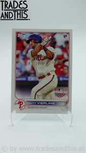 2022 Topps Opening Day Matt Vierling #56 RC