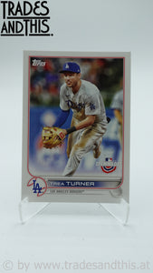 2022 Topps Opening Day Trea Turner #74