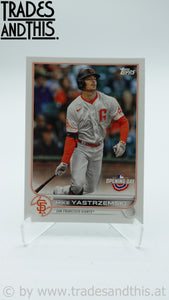 2022 Topps Opening Day Mike Yastrzemski #86