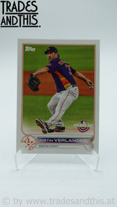 2022 Topps Opening Day Justin Verlander #103