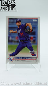 2022 Topps Opening Day Max Scherzer #129