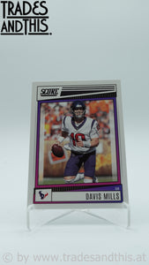 2022 Score Davis Mills #3