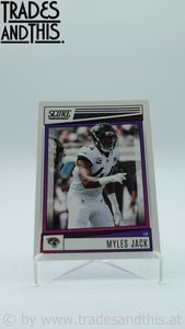 2022 Score Myles Jack #24