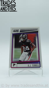 2022 Score A.J. Terrell #43