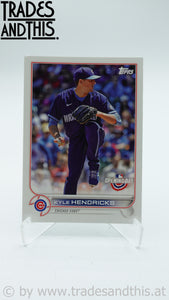 2022 Topps Opening Day Kyle Hendricks #163