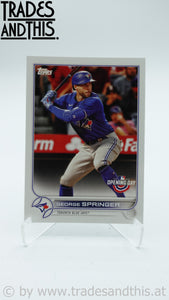2022 Topps Opening Day George Springer #172