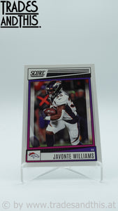 2022 Score Javonte Williams #79