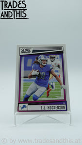 2022 Score T.J. Hockenson #85