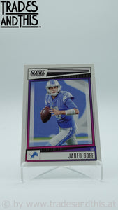 2022 Score Jared Goff #87