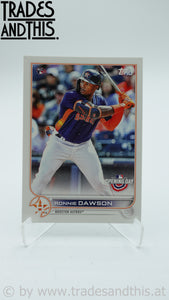 2022 Topps Opening Day Ronnie Dawson #196 RC